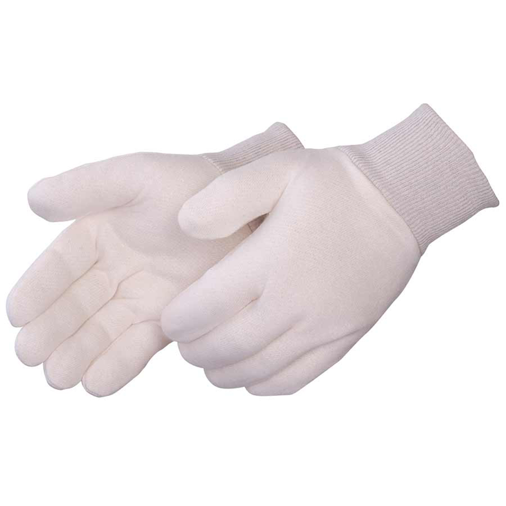 REG WEIGHT WHITE REVERSIBLE JERSEY MENS - Jersey Gloves
